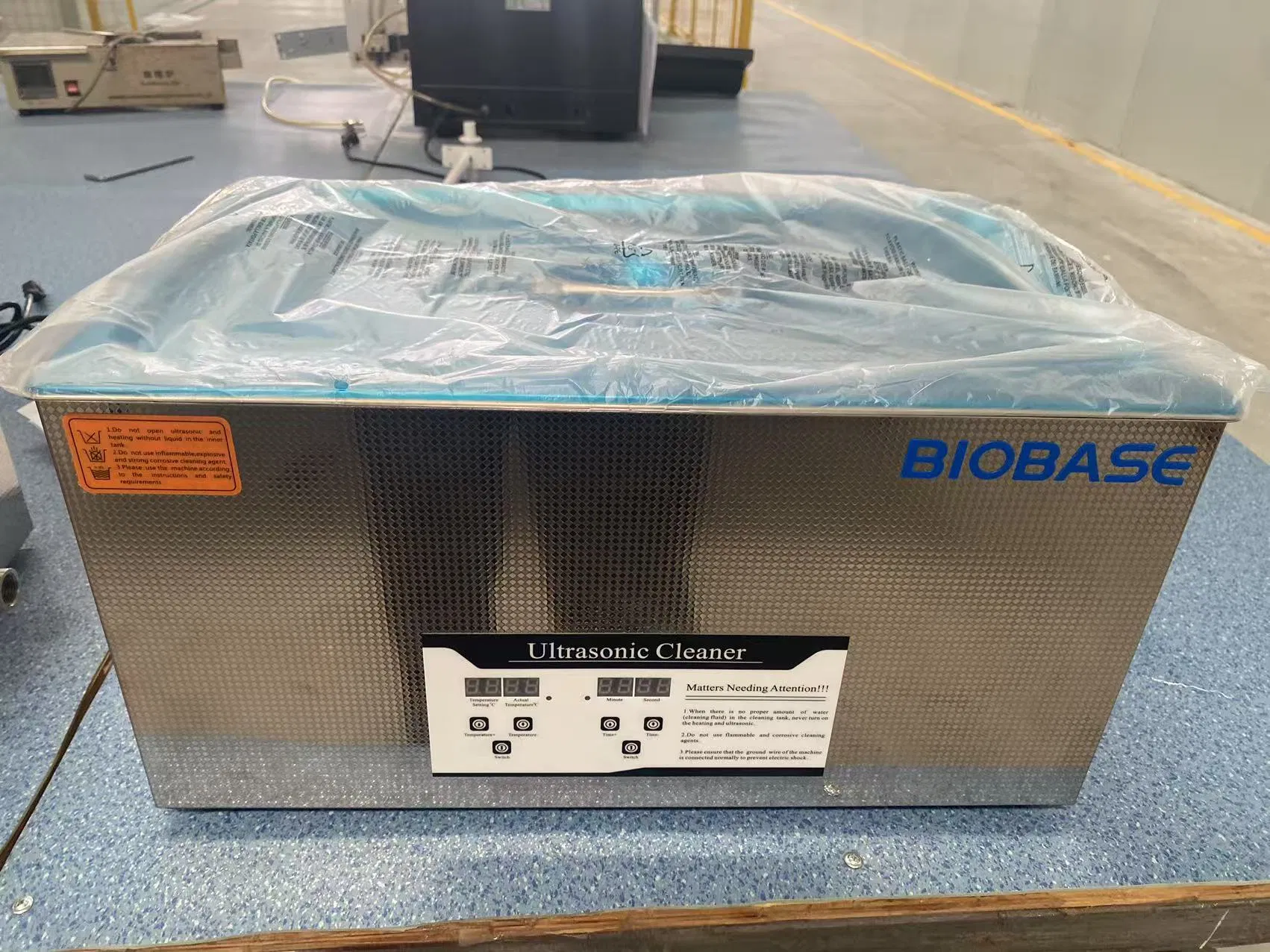 Biobase Z Lab Rt~80c 500W Digital Stainless Steel Ultrasonic Cleaner 10L 40kHz Ultrasonic Cleaner