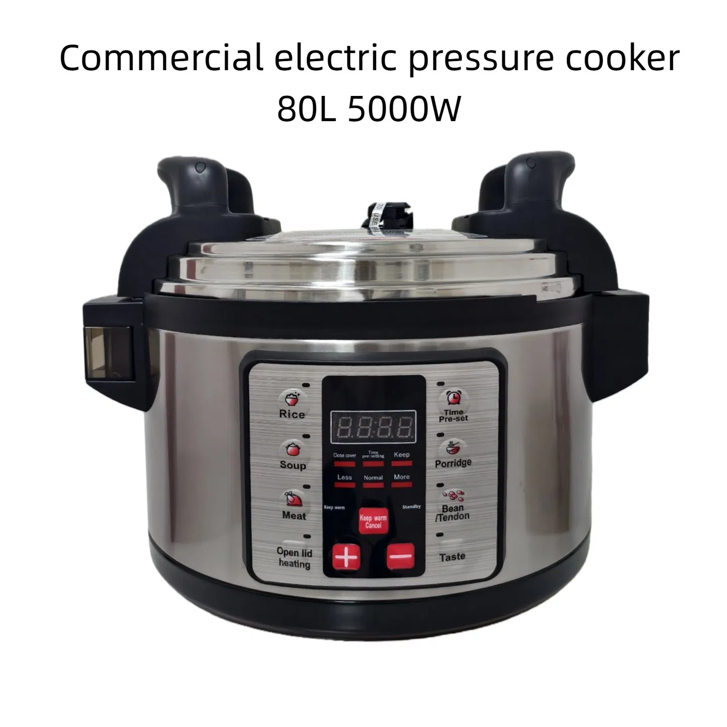 Large Capacity 80L 5000W Commercial Electric Pressure Cooker for School Restaurants