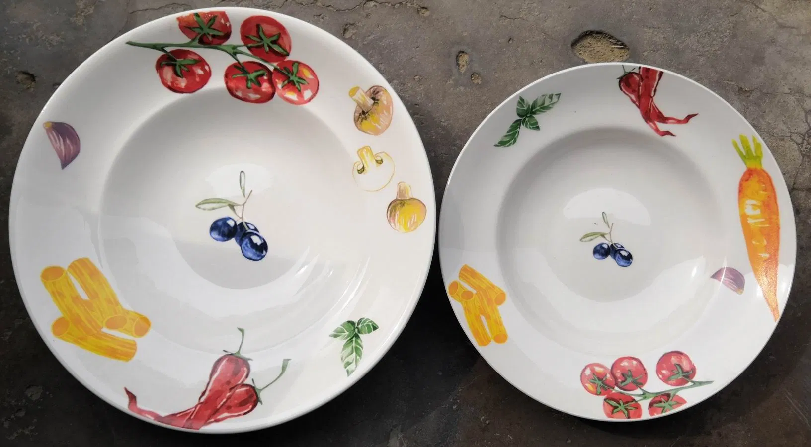 10.5/12 Inch Pasta Plate Porcelain Ceramics Stoneware Hotelporcelain Tableware
