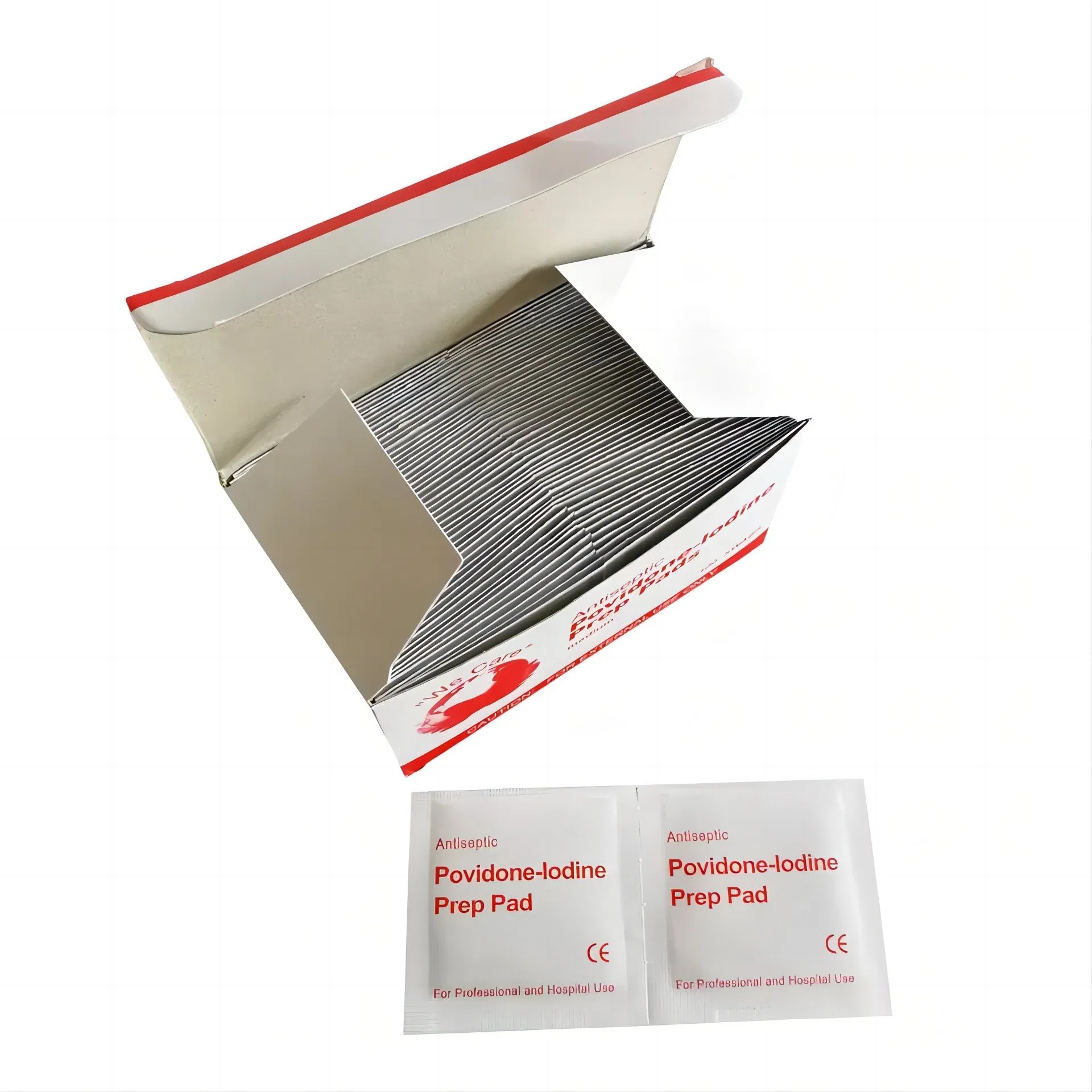Non Woven Swab 3X6cm Povidone Iodine Prep-Pads