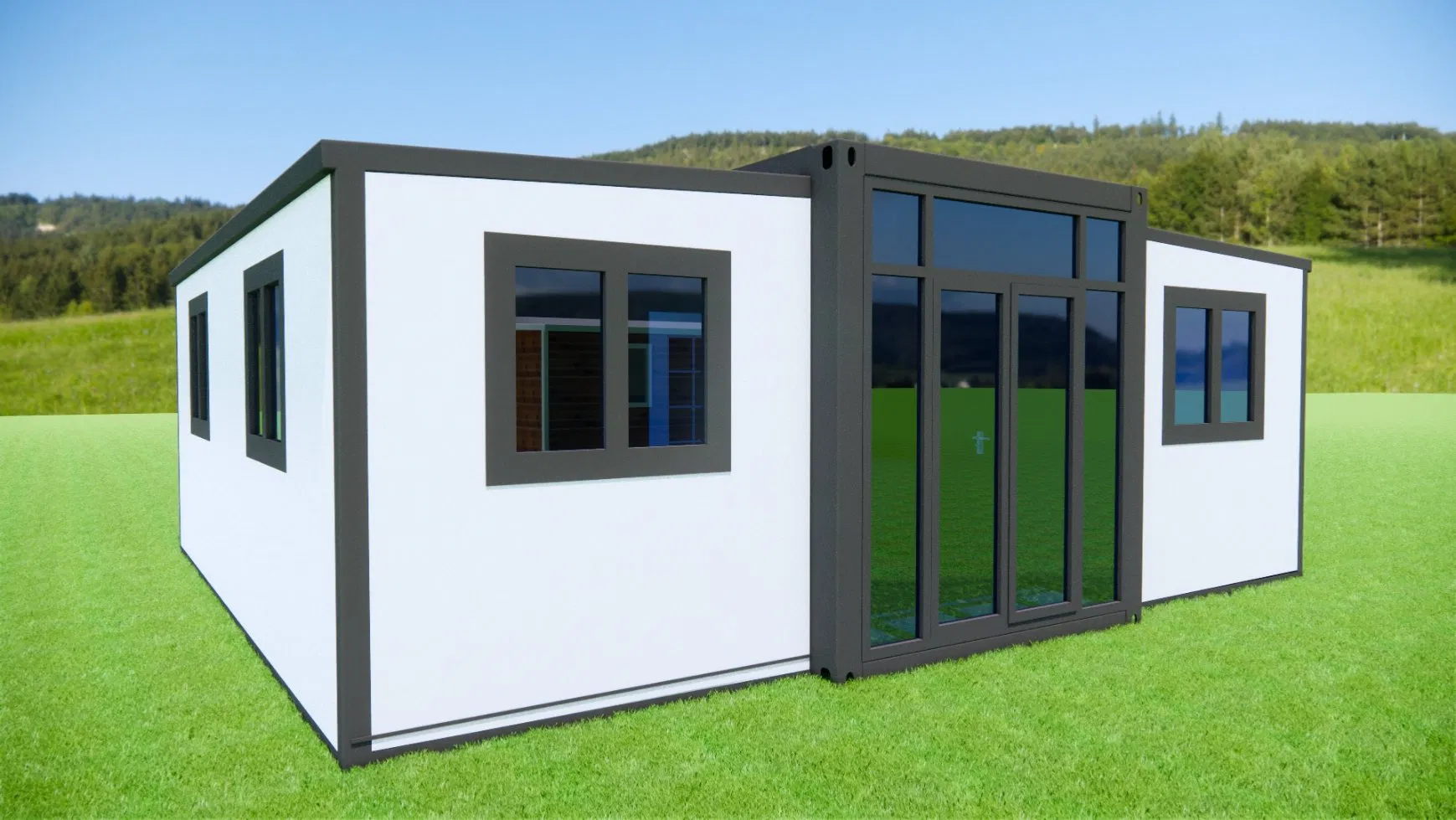 20 Feet Expandable Mini Container House for Outdoor Living Prefabricated House