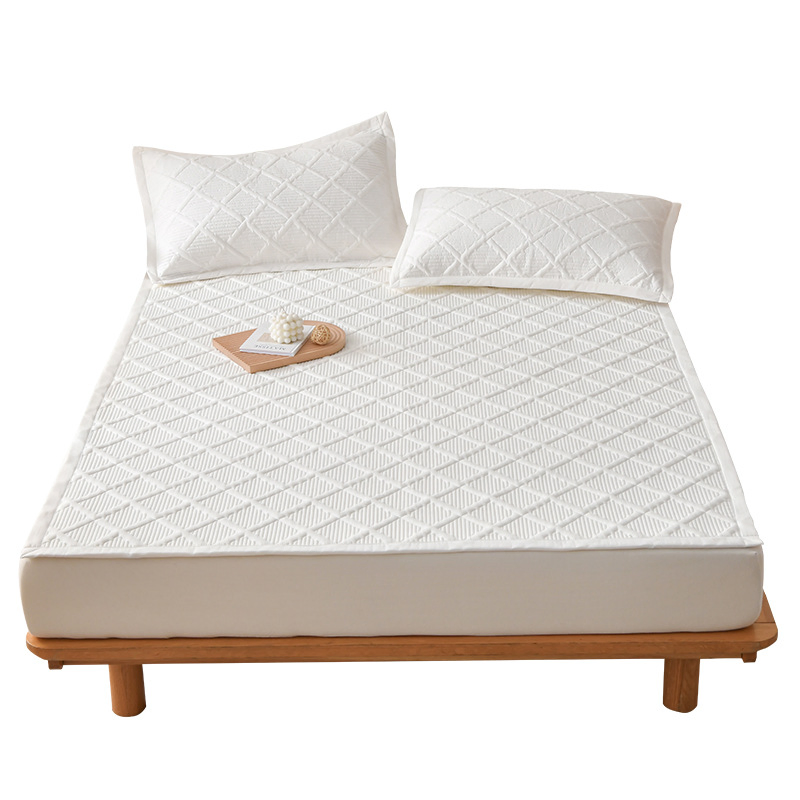 Modern Simplicity Class a Original Cotton Brushed Soybean Fiber Mattress Pads Toppers