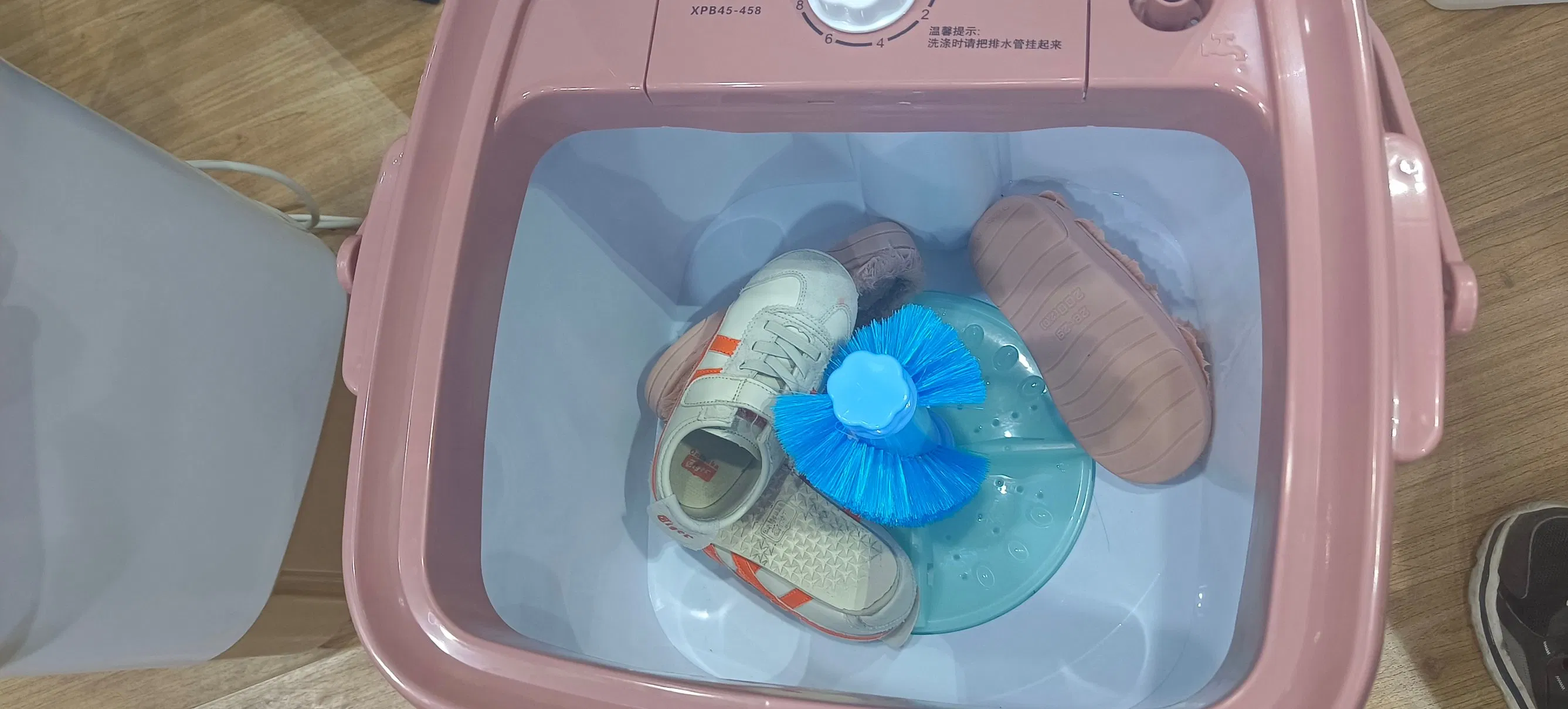 Semi-Auto Single Tub Portable Mini Baby Cloth Washer Washing Machine