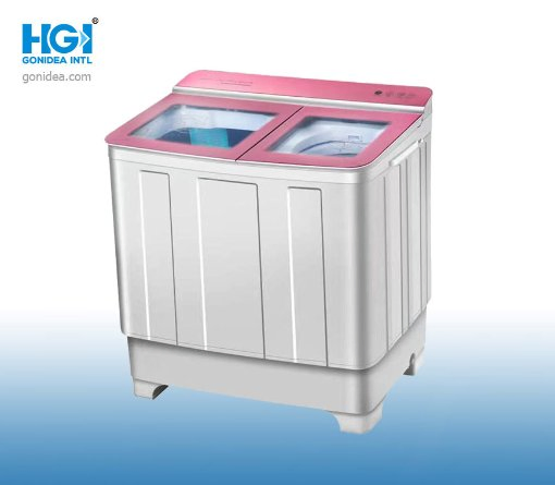 10kg Twin Tub Top Loading Mini Washer Semi Automatic Washing Machine Xpb100-1688s