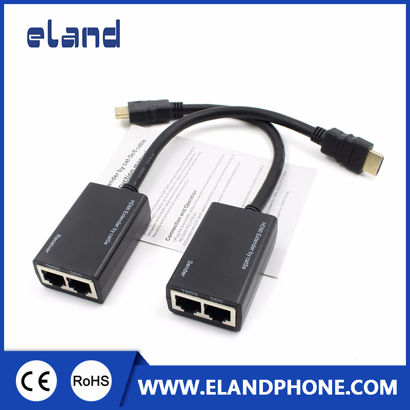 HDMI в Dual RJ45 конвертер, удлинитель сигнала