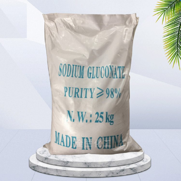 High-Purity 98% Sodium Gluconate Powder for Industrial Use