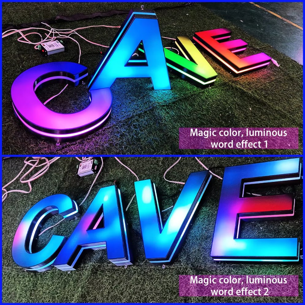 Wholesale Custom Outdoor 3D LED Letter Sign Enseigne LED Channel Letter for Luminous Letter Business Logo Sign