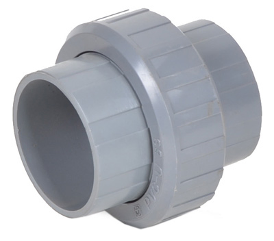 Grey Color Pn10 PVC Union for Water Treatment