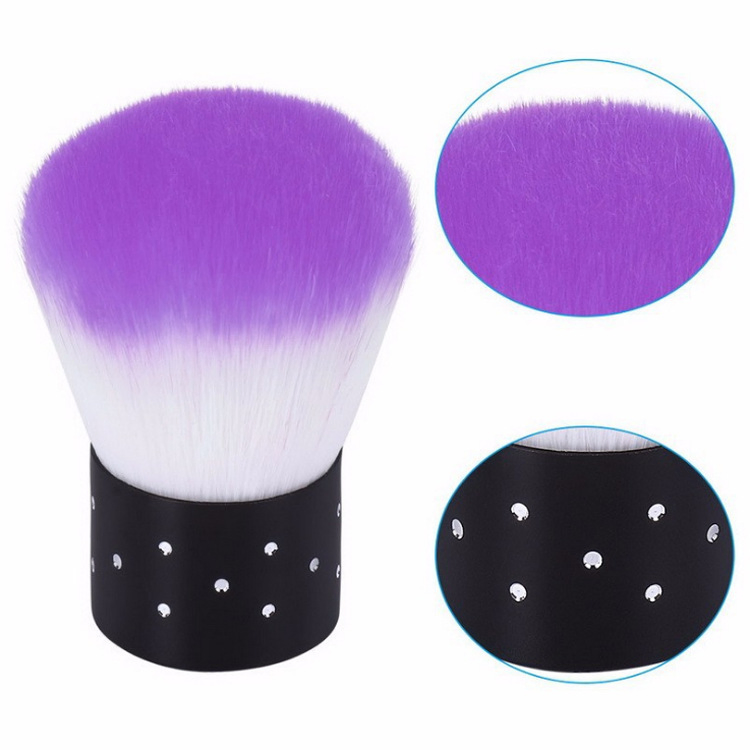Nail Art Dust Cleaning Brush Colorful Mushroom Brush Makeup Brush
