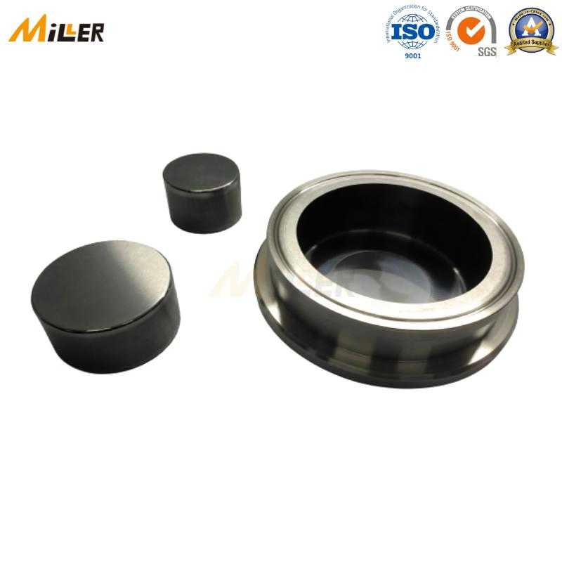 Hardmetal Tungsten Carbide Wc 250ml Vibratory Grinding Cup Set with Very Good Abrasion Resistance for Ring and Puck Mill