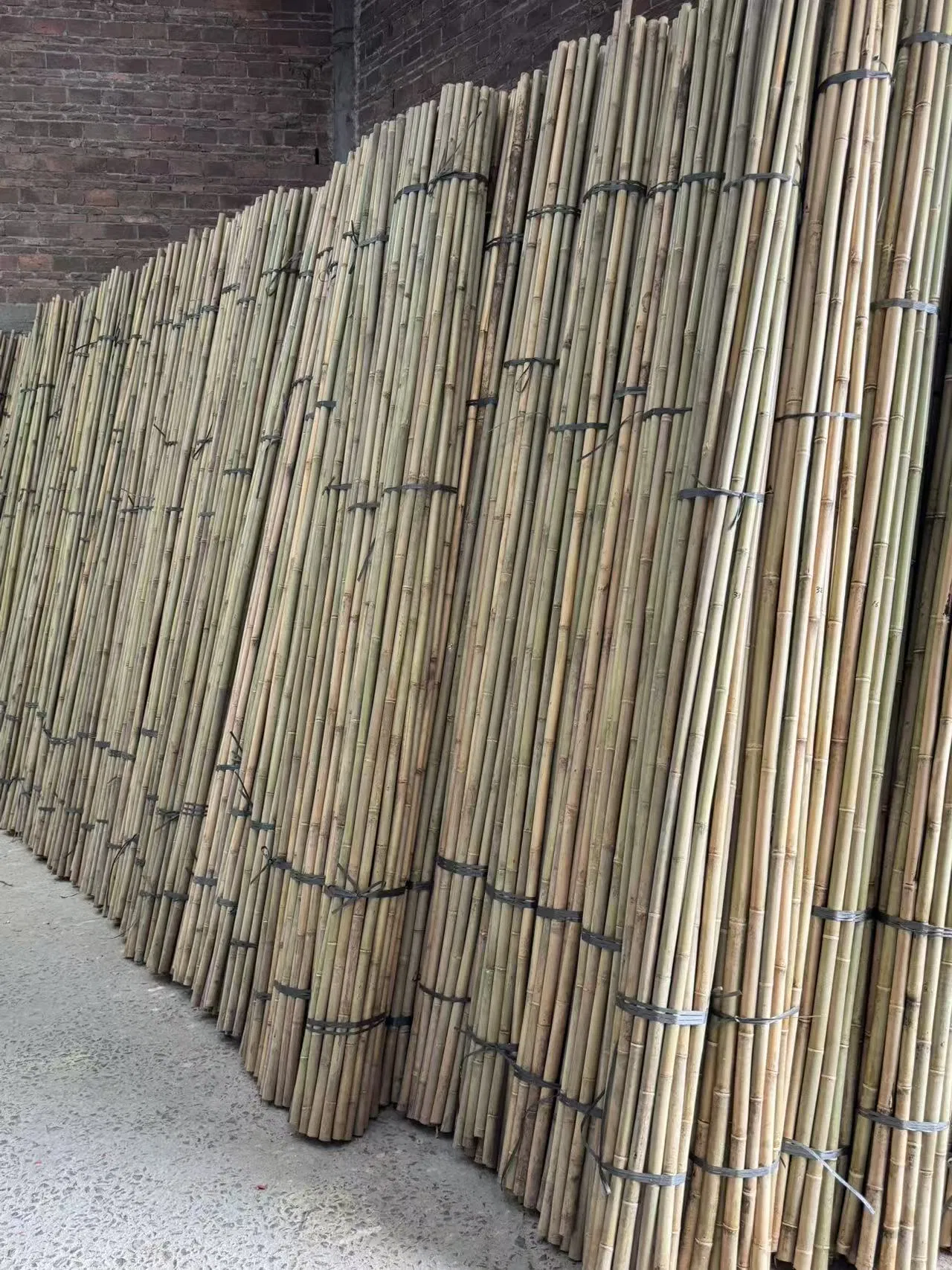 Dry Straight Agriculture Bamboo Poles Manufactures for Garden Plant Tonkin Bamboo Cane