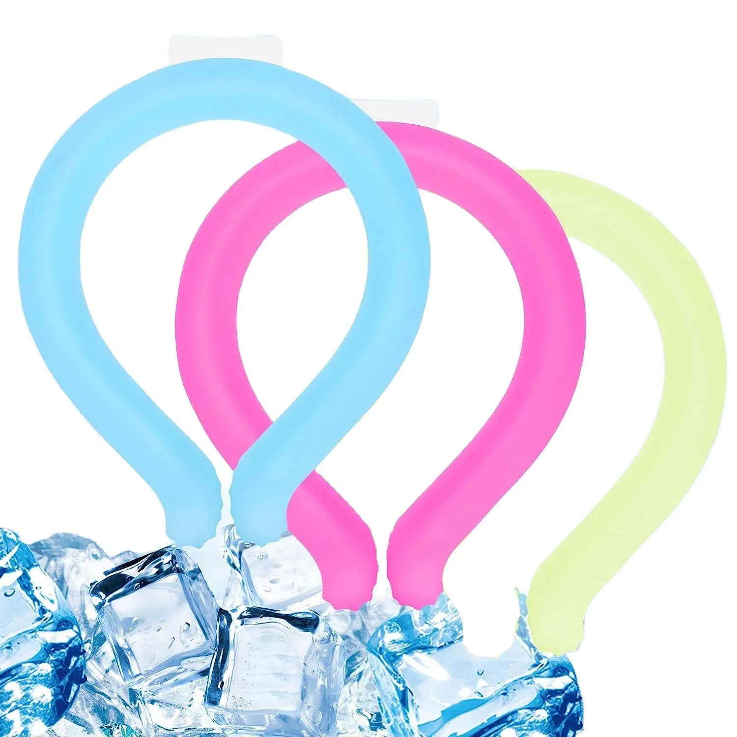 Hot Selling Summer Outdoor Sports Neck Cooler Cooling Circle Gel Ice Pack Hot & Cold Sports Pack