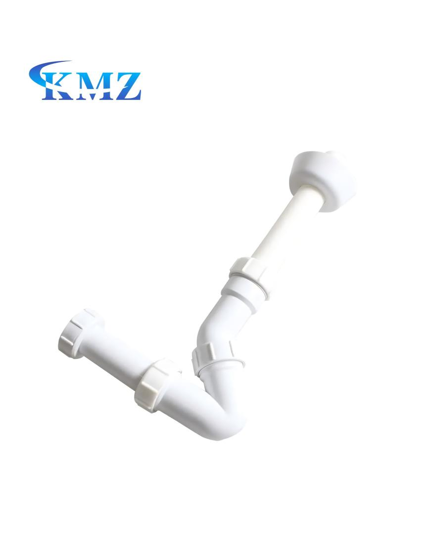 New Style Sink Stopper Drain Pipe PVC Drainer Siphon Plain ABS Basin Waste Bends Pipe