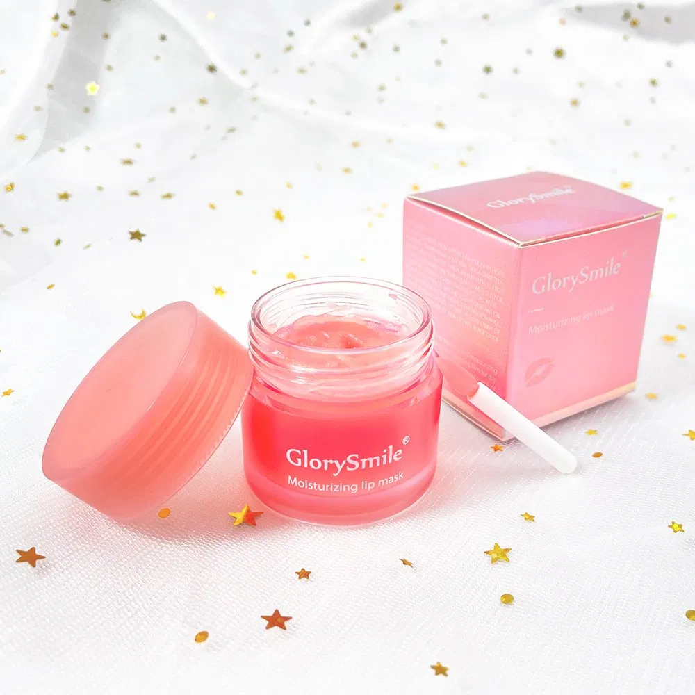 Luxury Custom Logo Private Label Round Cute Organic Gentle Brithening Moisturizing Korean Lip Balm OEM