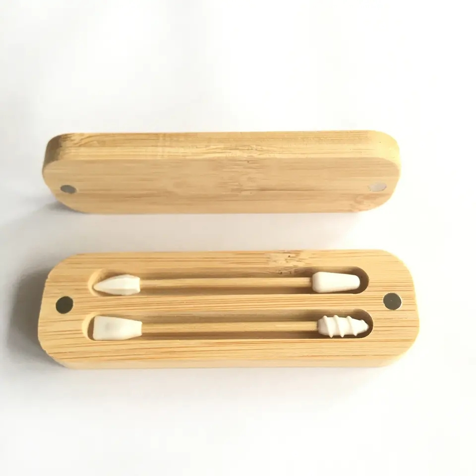 Custom Reusable Cotton Buds for Ear Cleaning Makeup