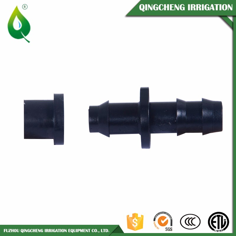 Barbed Plastic Tee Connector Irrigation Pipe Fitting