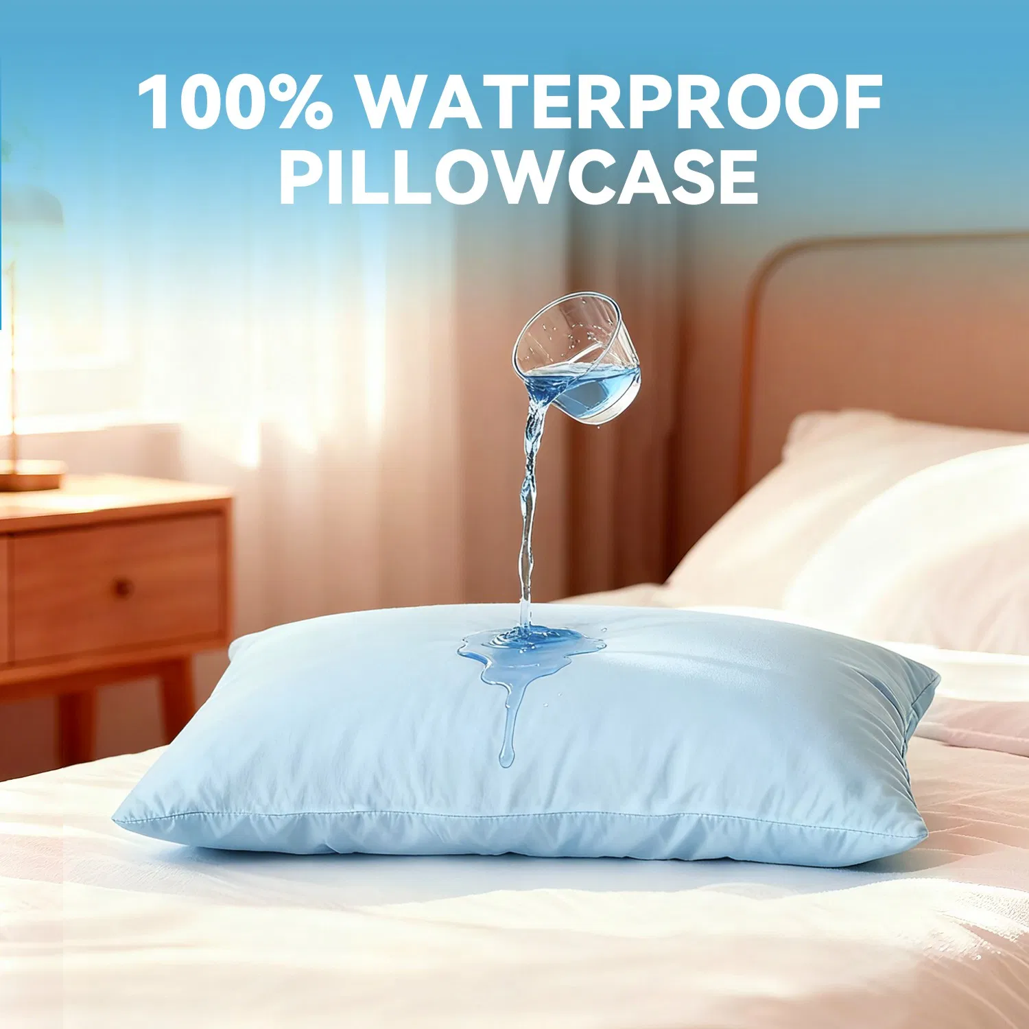 Bedding Massage OEM& ODM Carton Small, Standard Zippered Waterproof Pillow Case Protector