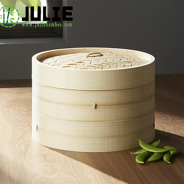 Бамбуковая пароварка для еды, экологичная, пищевая