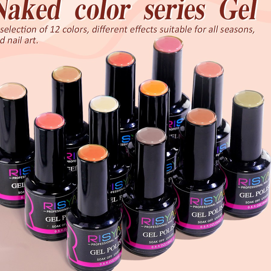 ODM Custom Private Label Cat Eye Nail Polish Gel Non Wipe Glitter Polish with Bottle