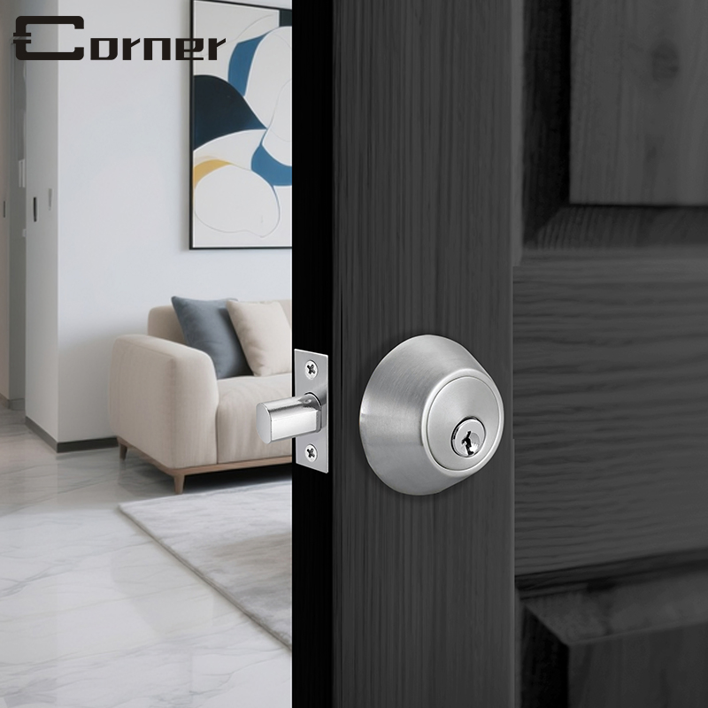 Professional Residential Commercial Exterior Premium Strength Anti Drill Solid Brass Door Lock