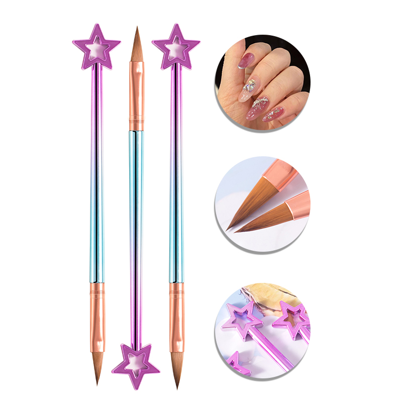 Guyo OEM 100% Kolinsky Germany Acrylic Size 10 Nail Brush