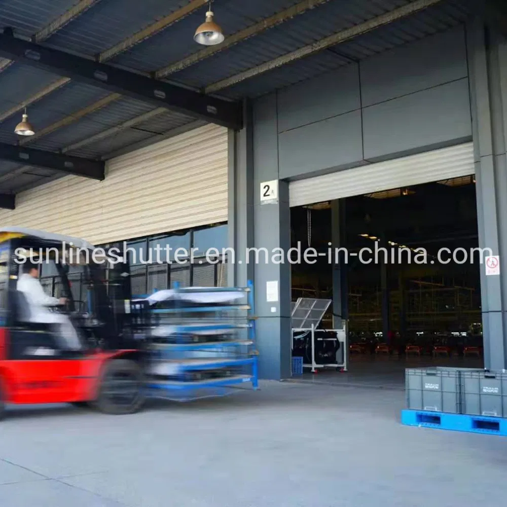Industrial Large Windproof Automatic Security Rolling Doors Roller Shutter Roll up Industry Door for Warehouse Factory Large Garage
