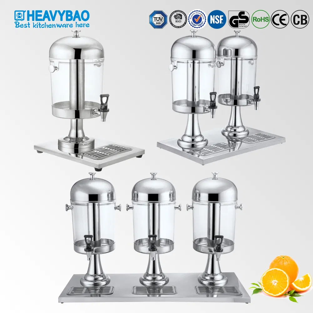 Heavybao Hot Sale Stainless Steel Multi Sizes Milk Juice Dispenser Container