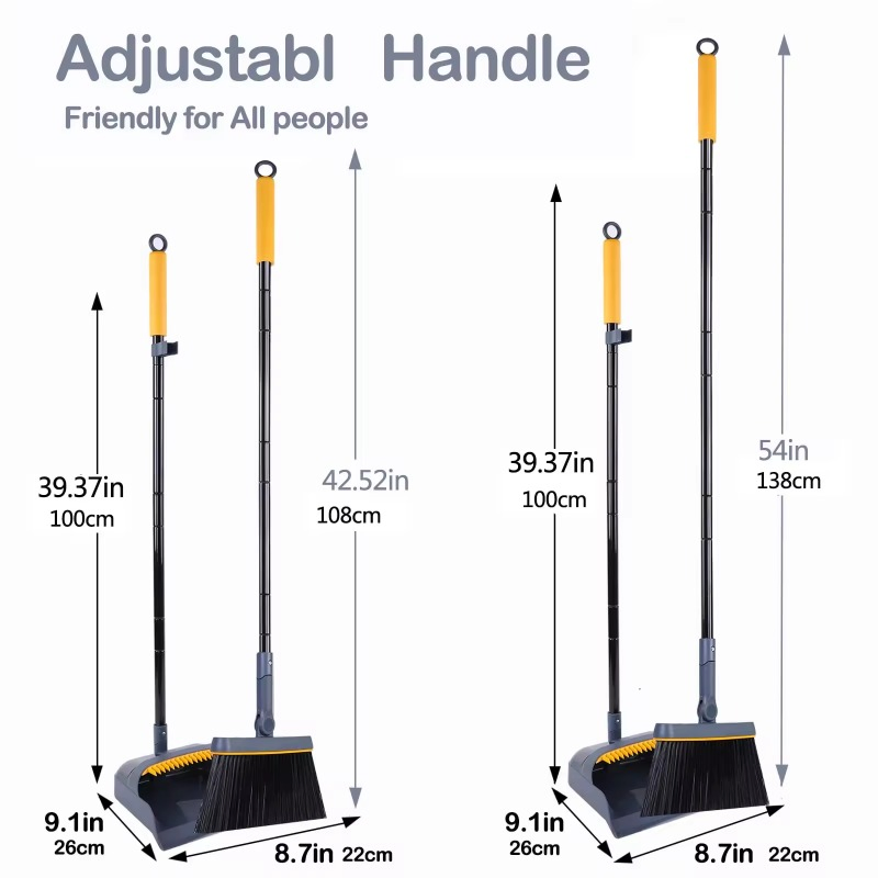Promotional New Arrivals Innovative Stand up Home Cleaning Brooms Dustpan Kitchen Accessories