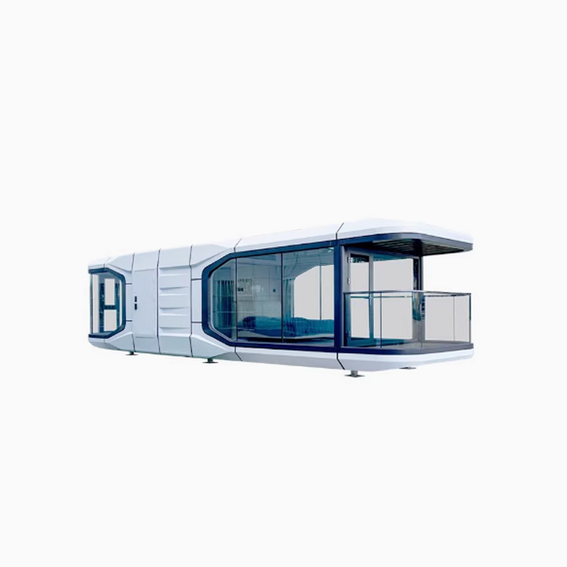 Custom Modern Steel Structure Mobile Family Home – Prefab Micro Capsule House for Residential Use