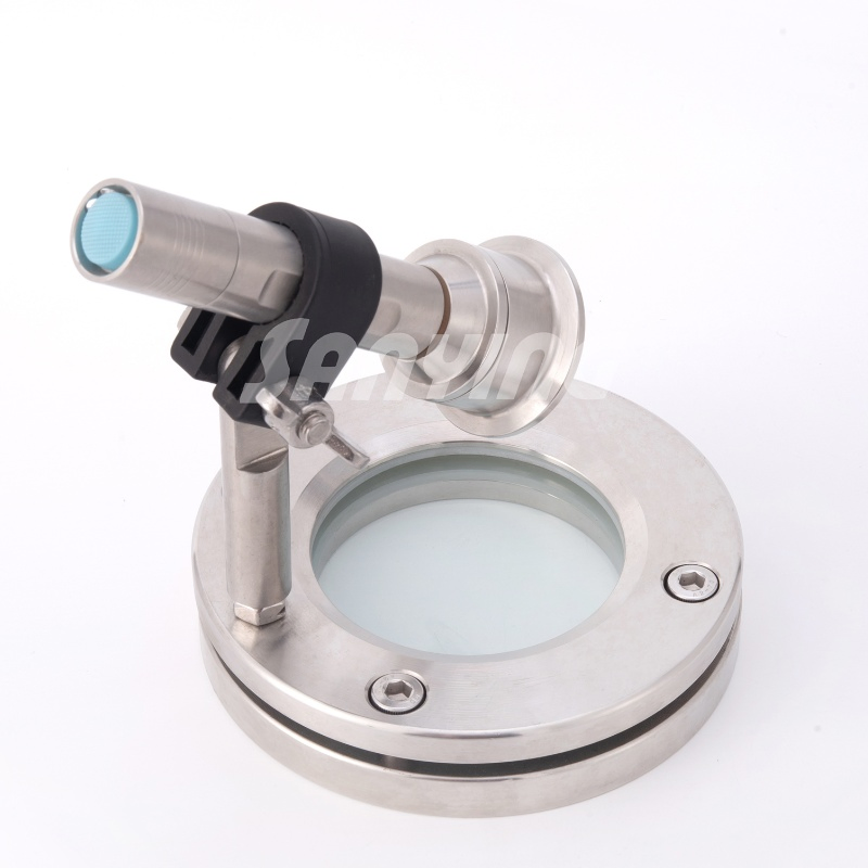 Good Price Casting 1/2''-4'' Sight Glass Flange to with Wiper