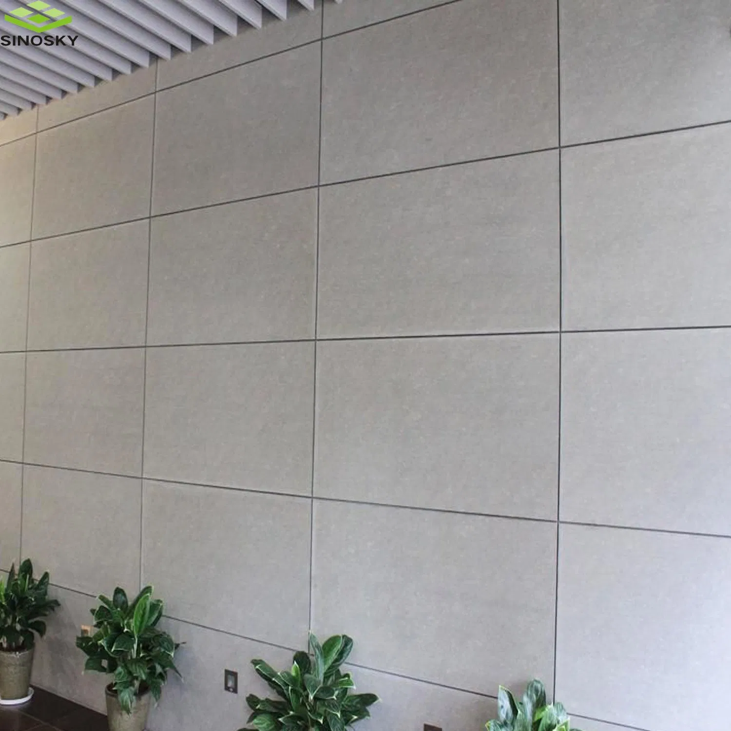 Weather Resistant Waterproof Cement Board Panels for Exterior Siding Material