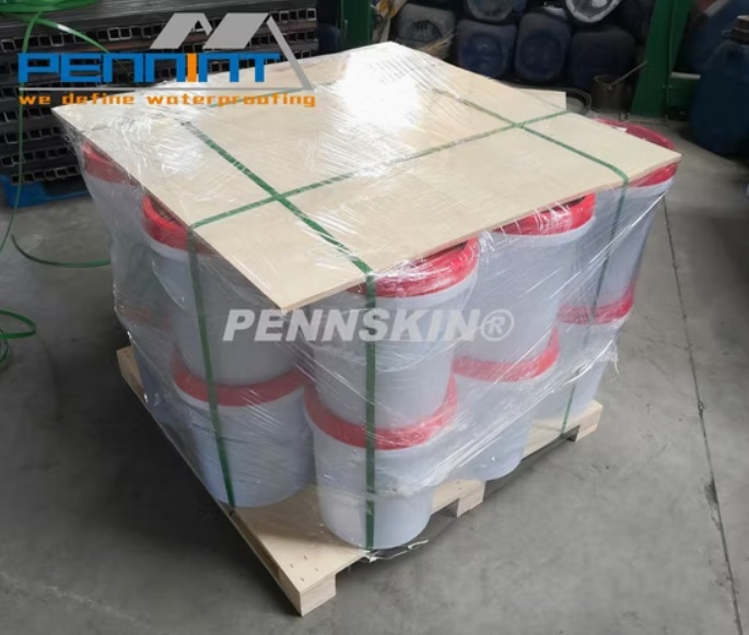 White/Grey/Blue Acrylic Waterproof Coating for Concrete/Metal Roofing