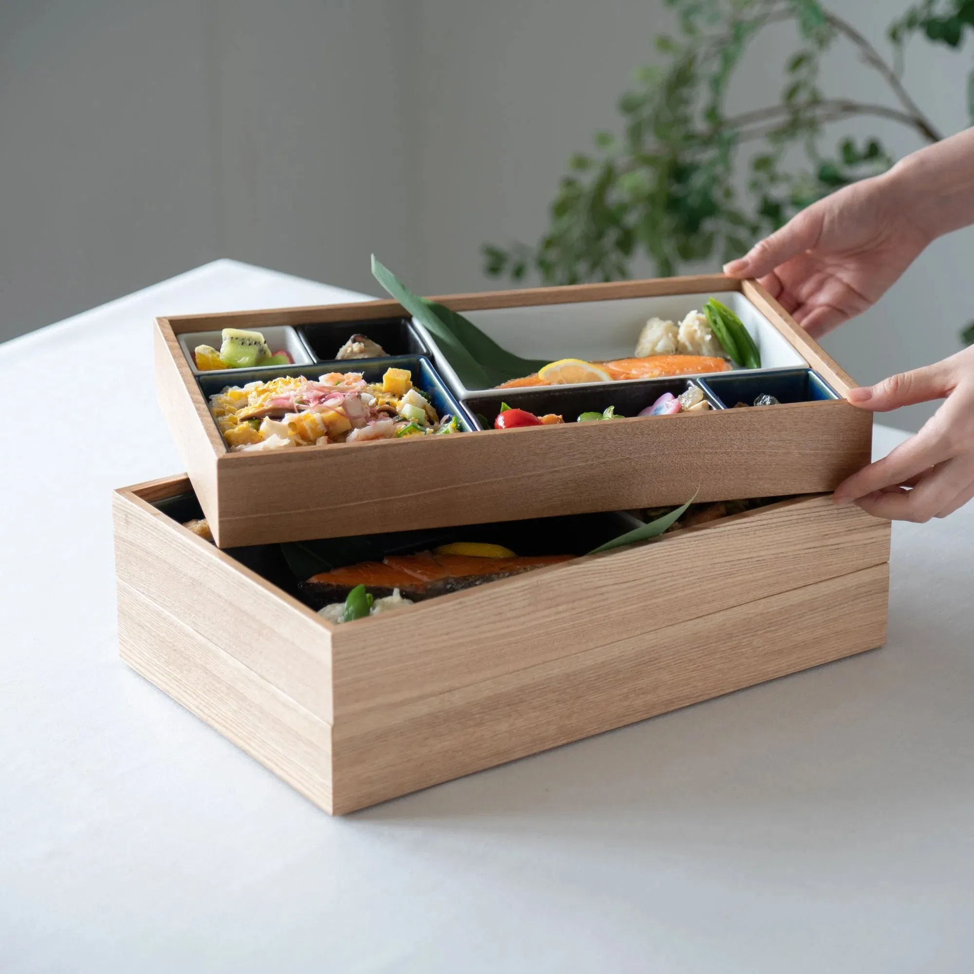 Modern Shokado Bento Box Set Shokado Square Bento Box Japanese Kobachi Small Bowls Bento Lunch Box