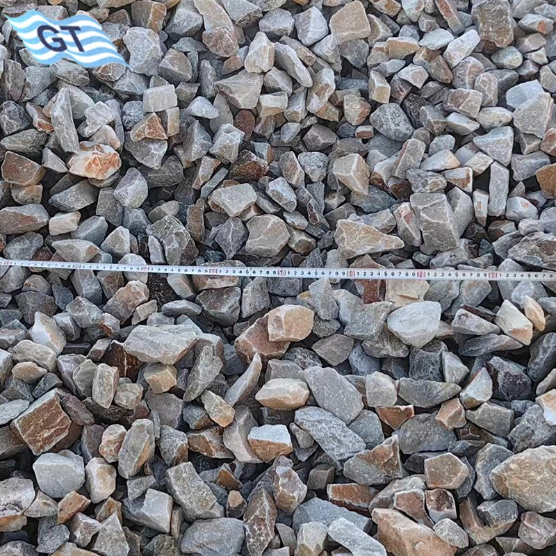 High-Strength Cheap Silica Gravels for Concrete Mixtures