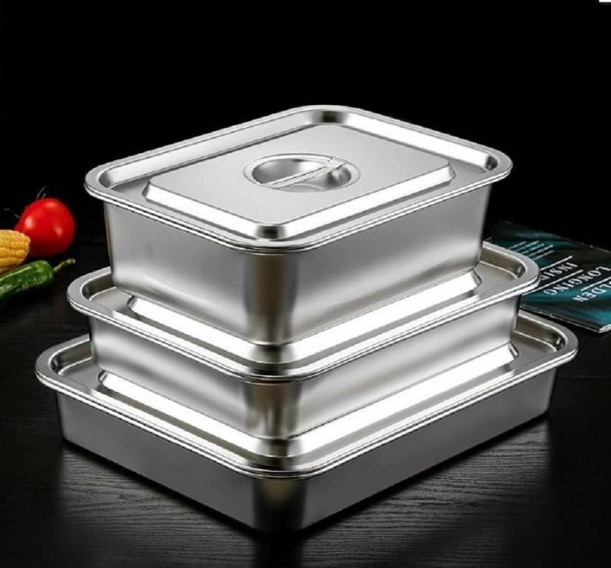 Chinese Supplier Stainless Steel Insulated Food Tray for Buffet Supplies