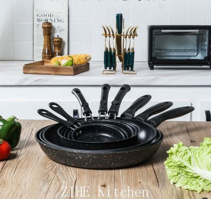 Mini Non-Stick Pan Omelet Pan Saucepan Steak Frying Pan Electro Magnetic Gas Stove