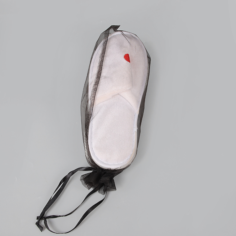 Wholesale Hotel Velour Slippers Recycled Biodegradable Terry Slippers for Hotels