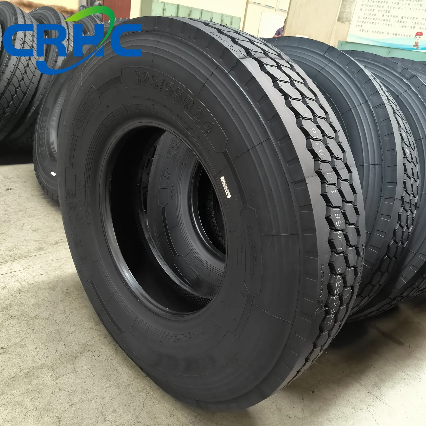 Radial TBR Heavy Truck Tyre with Inner Tubes and Rims (Sizes: 325/95R24, 315/80R22.5, 295/80R22.5)