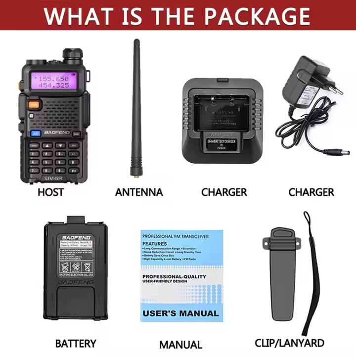 Радиостанция Baofeng UV-5R PRO 10W с GPS и Bluetooth