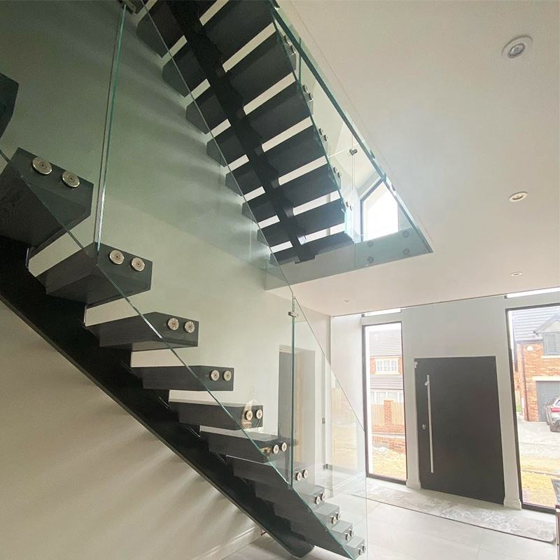 Cbmmart Customized Mono Stringer Straight Floating Design Staircase