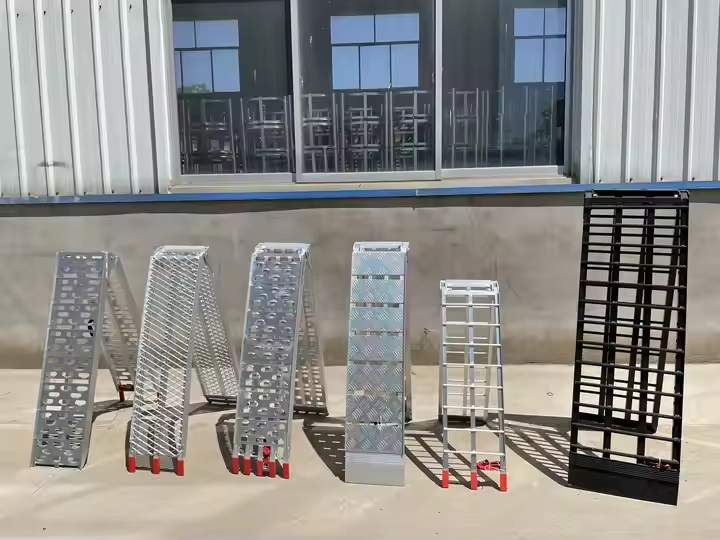 Heavy Duty Aluminum Folding Motorcycle Ramp for ATV Bike