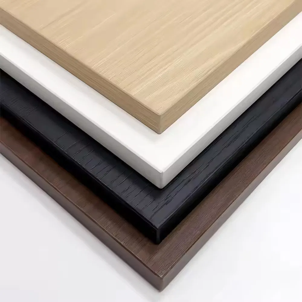 High-Quality Melamine Board with Medium-Density Fiber Core for Furniture Use