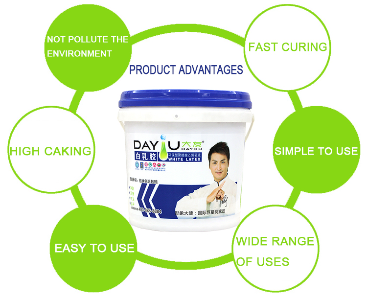 High Quality White Glue Strong Bonding Adhesive Caulking for Furniture Materials