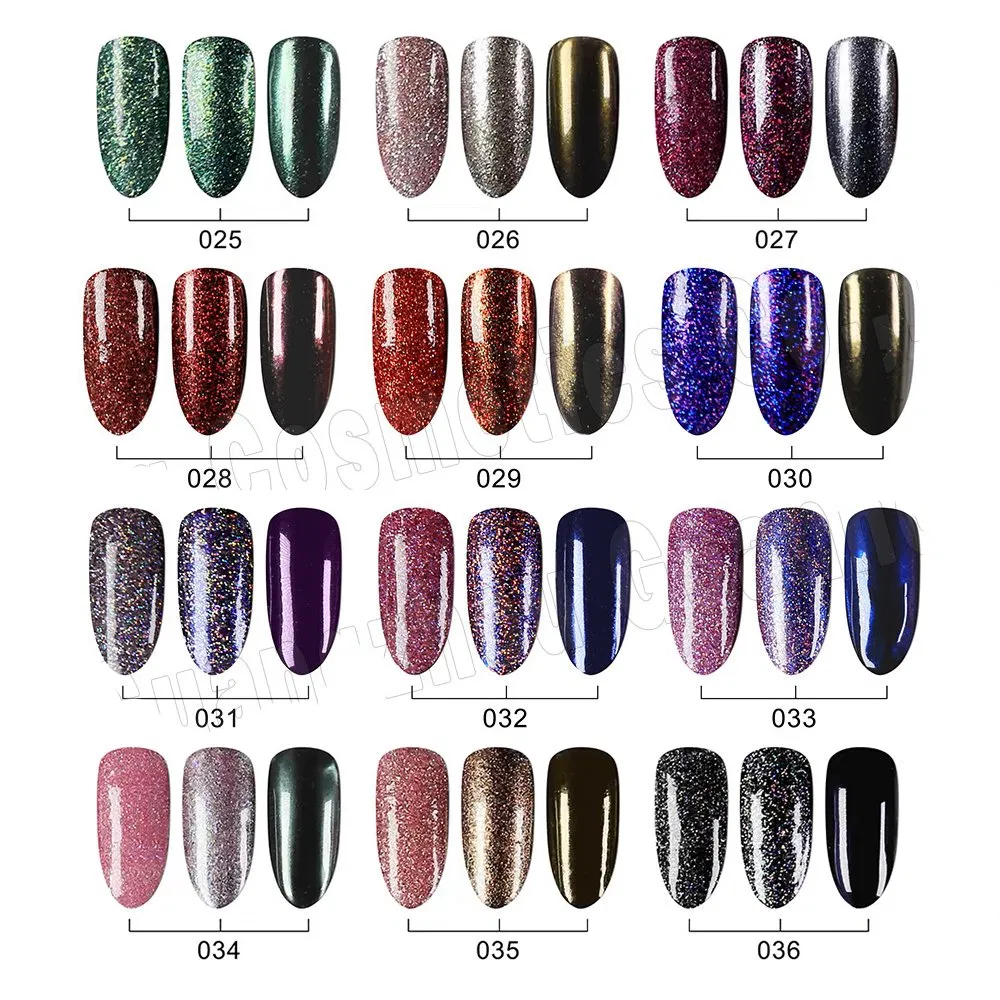 More Than 1000 Colors Glitter Chrome Powder for Nails