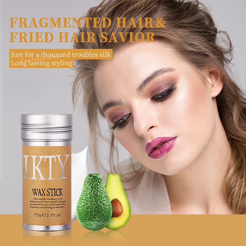 Manufacturer Cangty Hair Wax Stick Private Label Best 24 Hours Strong Hold Non Greasy Edge Control Hair Wax Stick
