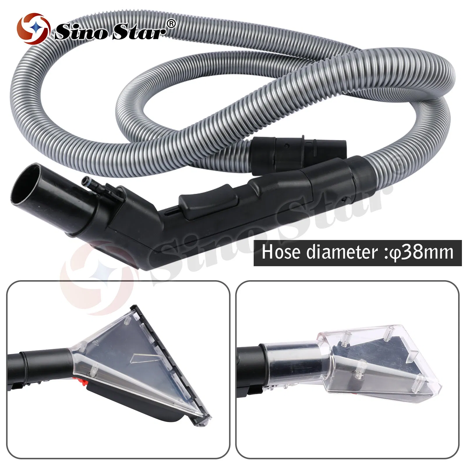 20L Car Wash Vacuum Cleaner Wet and Dry Cleaning Upholstery Carpet Car Vehicle Floor Injector Suction Unit
