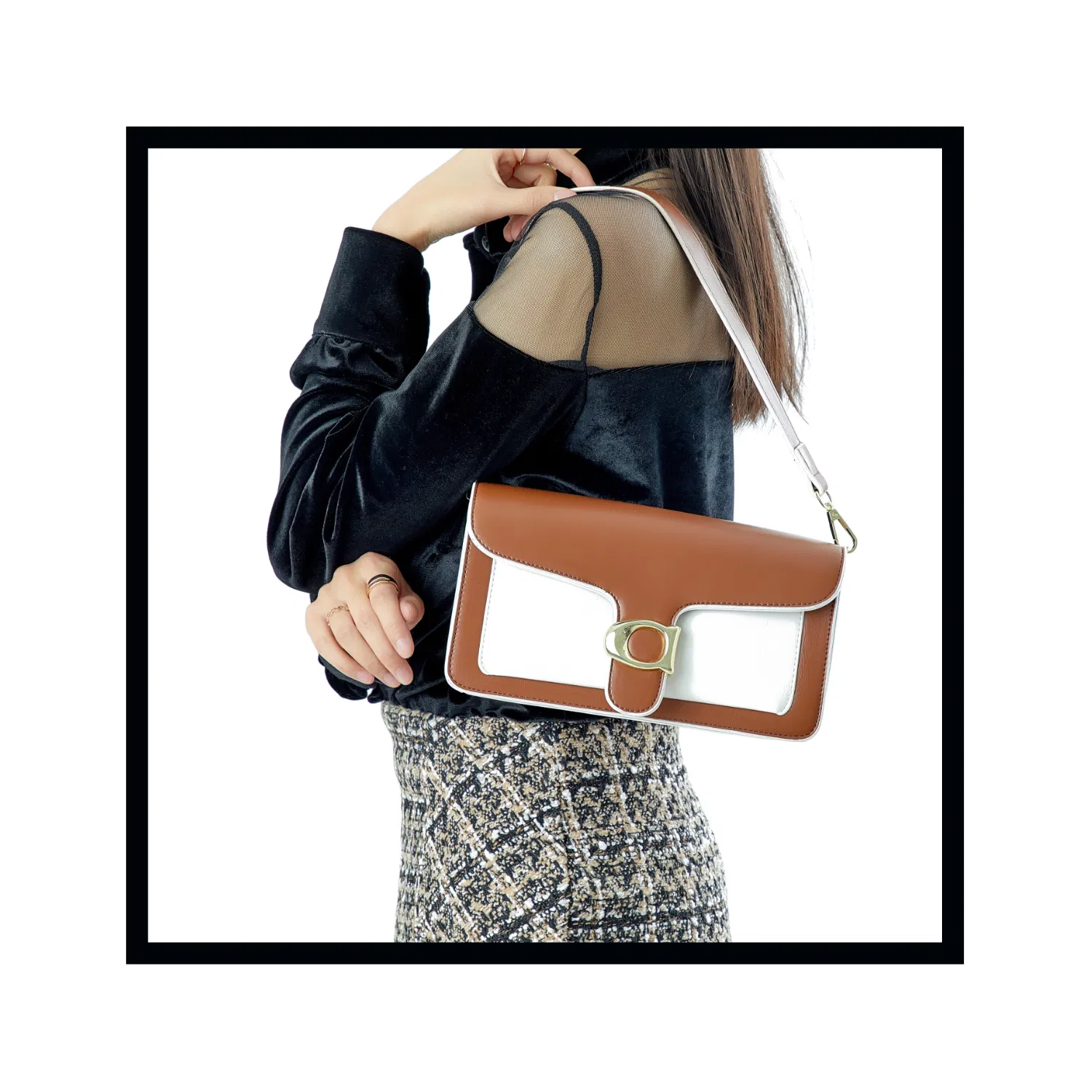 Customizable Digital Photo Frame with LCD Advertising Display