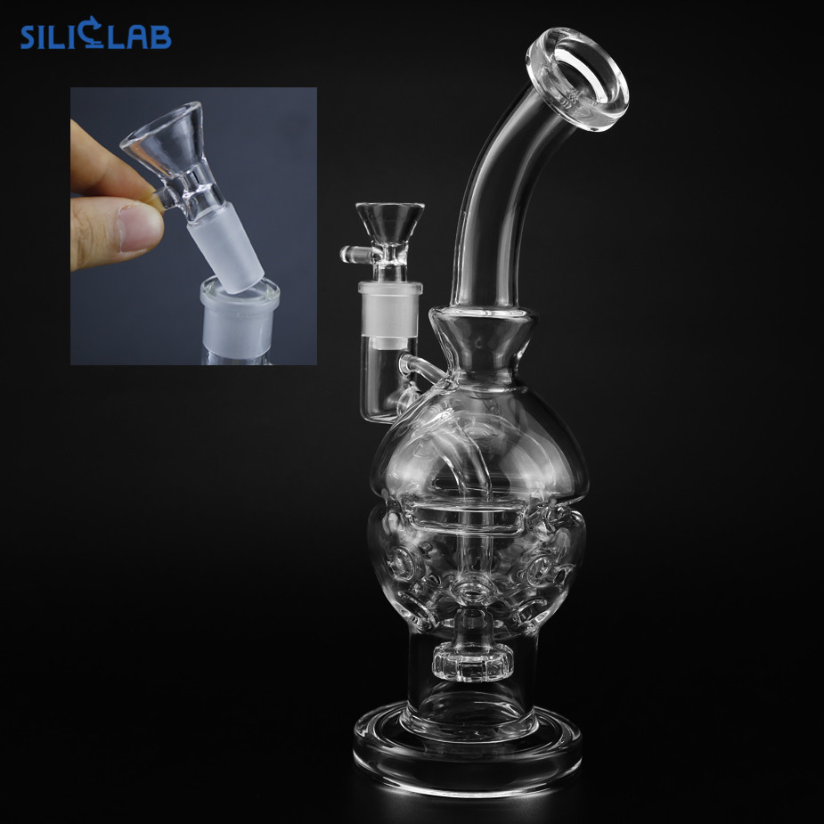 Slk-02 Crystal Tobacco Smoking Delicate Glass Water Pipe