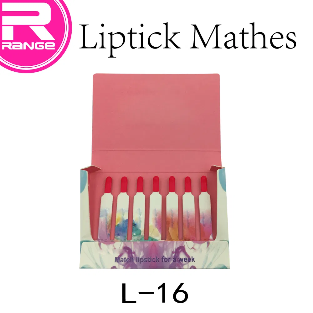 Same Red Cosmetics Small Explosion Matches Lipstick Makeup Artifact Ins Super Hot OEM