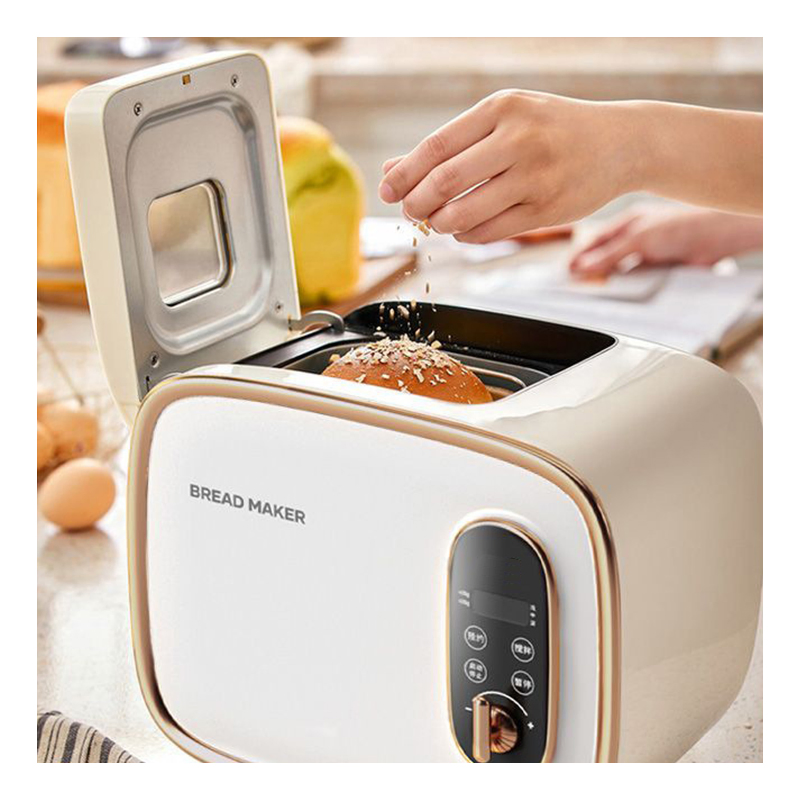 Compact Automatic Mini Breadmaker Bread Machine for Fresh Homemade Bread Maker